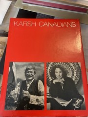 Rare Yousuf Karsh Canadians Signed Inscription Book 1978 1st Edition Photography