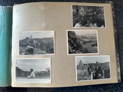 Old Photo Album Civilian with Flaws, Family Pre 1945 /27