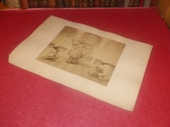 Indian Dancer – Nautch Girl Charles Shepherd 1862 Vintage Photo Albumen Print