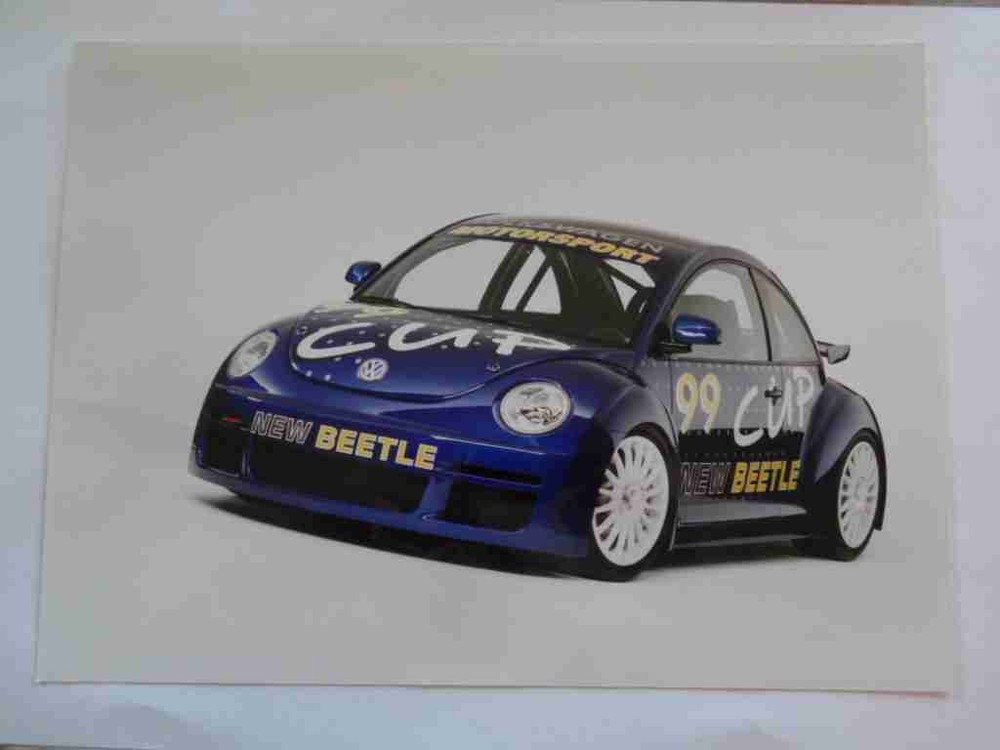 Photo photography photo photograph VW New Beetle racing car C98/6642 SR1216