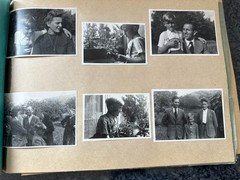 Old Photo Album Civilian with Flaws, Family Pre 1945 /27