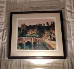 John Scanlan, “Castle Combe” In The Cotswolds, England Fine Art Photograph