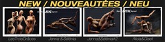 Art Nude «DoubleLux» 11×14 Sign Mik &Num 1/25 Shine Woman Glamour Girl Model