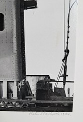Peter Stackpole, OAKLAND BAY BRIDGE, Original Silver Gelatin Photo, 1934, signed