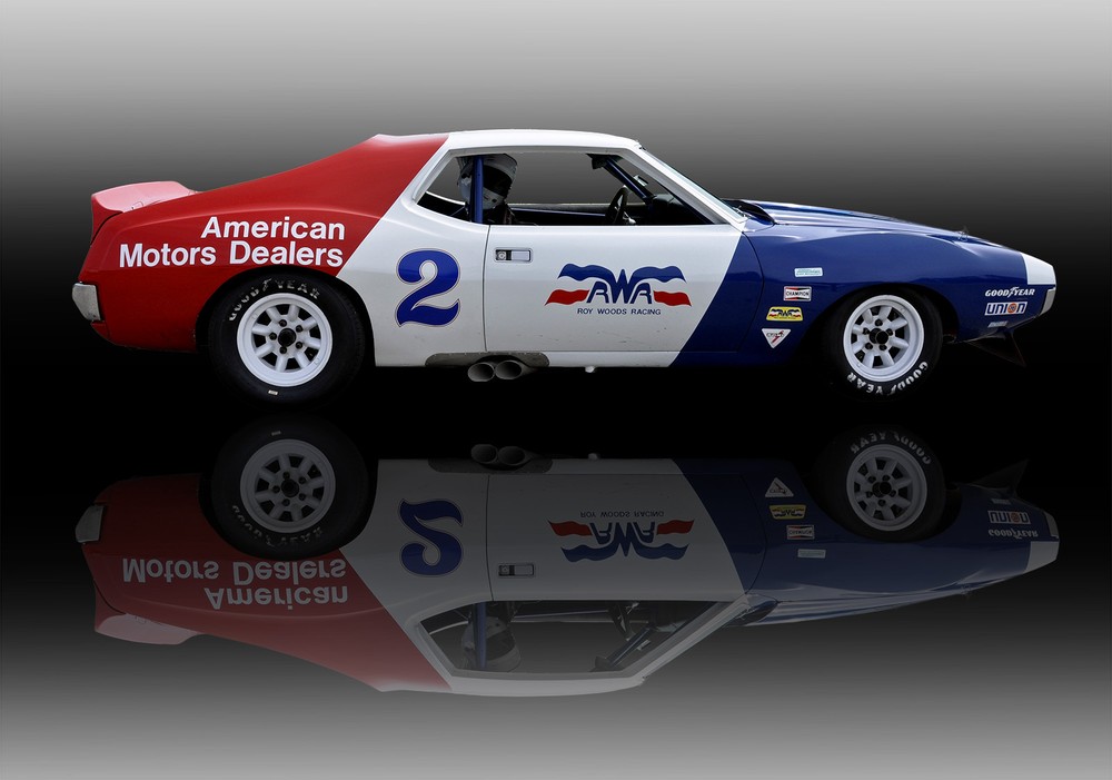 1971 AMC Javelin Trans-AM Vintage Classic Race Car Photo (CA-0769)