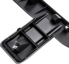 Pair Headlight Molding+Headlight Bracket Compatible with 2017-2019 Ford F150 Rap