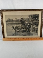 Antique In A Fix Alfred Strut Photogravure Chaos Coordinator Hardship Manager