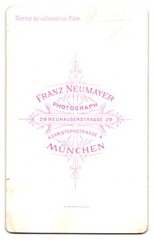 Photograph Franz Neumayer, Munich, Christophstrasse 4, portrait young man in