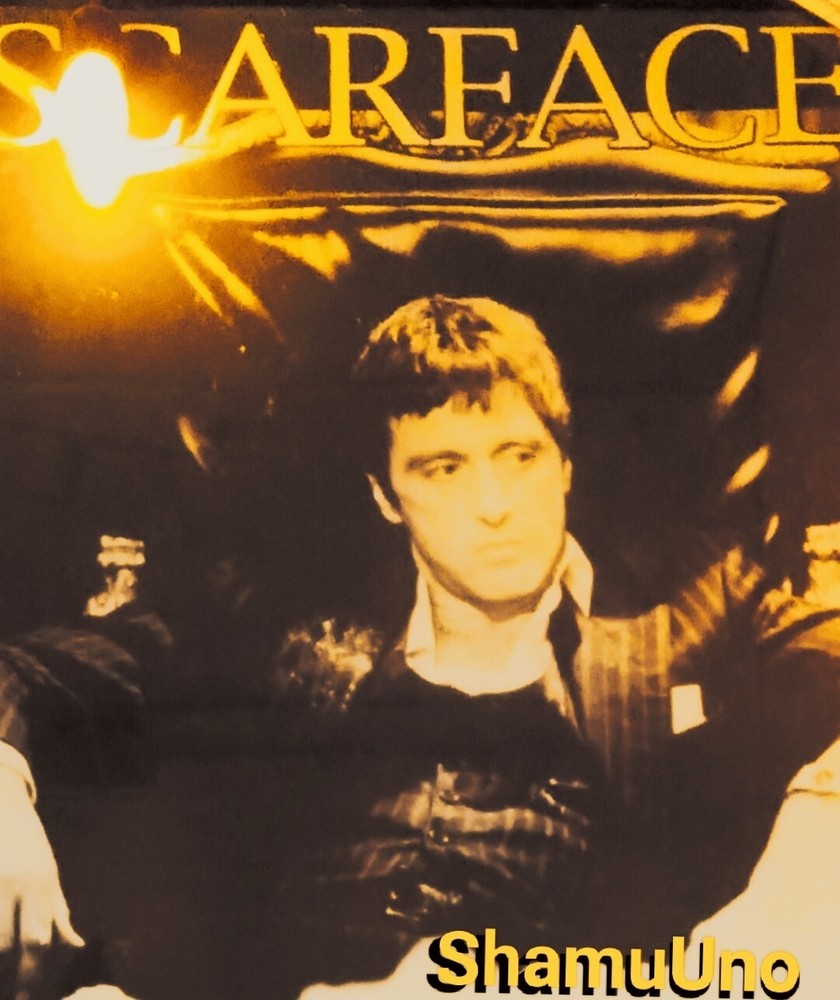 Photography Prints 1st Edition Signed Scarface Bending 🕯️🚨 print ShamuUno