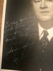 Signed/Inscribed B/W Photo of J. Hardin Peterson to Dwight Rogers / Florida Rep.
