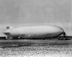 New Photo: German Zeppelin LZ 129 Hindenburg Rigid Airship, Lakehurst – 6 Sizes!