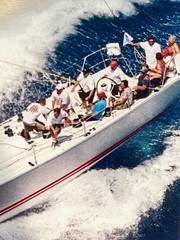 Hawaiian Marine poster Transpac 2005 large L.A. to Honolulu Yacht Race size 20″