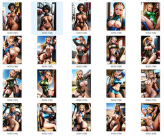 LOT 100x 4×6 Nude Picture Photograph Pinup-Girl Woman Model Female Risqu Lot24