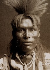 Blackfoot Montana by Renowned Edward S. Curtis, Closer, 5″ x 7″