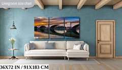 Lakefront Legacy: London Bridge Lake Havasu City Arizona Print
