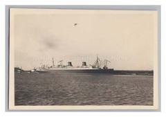 Dampfer Schiff – Altes Foto 1930er 1940er