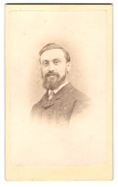 Photograph W. Bassett, Guildford, Stoke Road 37a, Portrait of a Man with Beard