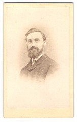 Photograph W. Bassett, Guildford, Stoke Road 37a, Portrait of a Man with Beard