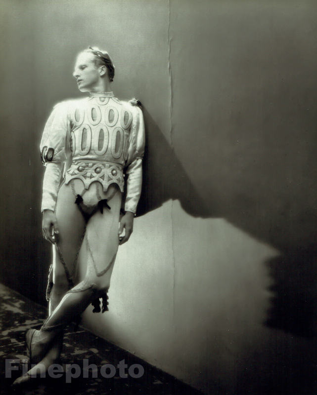 1949 BALLET THEATRE Dance ERIK BRUHN Costume 13×10 Photo Art GEORGE PLATT LYNES