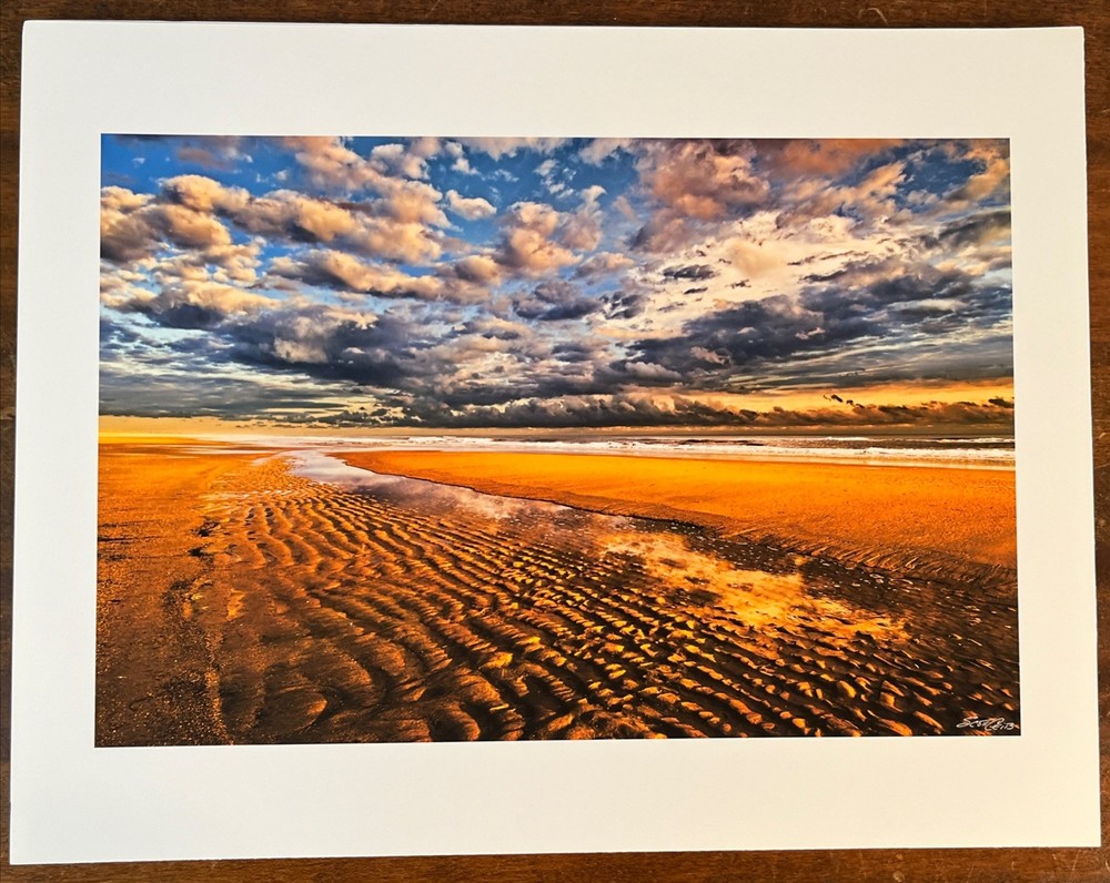 Scott Geib Winter Beach Cape Hatteras Island Outer Banks NC Photograph Photo
