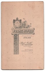 Photograph Franz Hofer, Bad Ischl, middle-class woman in fitted dress