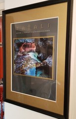 SIGNED Lithochrome Print MYSTIC WATERS Michael Fatali 21.5″x29″ Frame NICE!