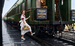 Photo Art Print Boarding the SAL’s Orange Blossom Special, Sebring, FL in 1930