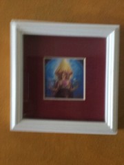 10X10 Inch 3D Framed Picture ORIGINAL Artist Unknown