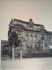 Large Phototype 1889. Bremen. House Frerichs, Osterdeich 27. Hermann Oskar