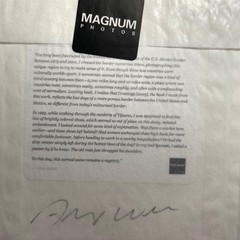SIGNED ALEX WEBB TIJUANA MEXICO 1985 LIMITED EDITION MAGNUM 6×6 PRINT NEW
