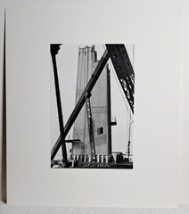 Peter Stackpole, OAKLAND BAY BRIDGE, Original Silver Gelatin Photo, 1934, signed
