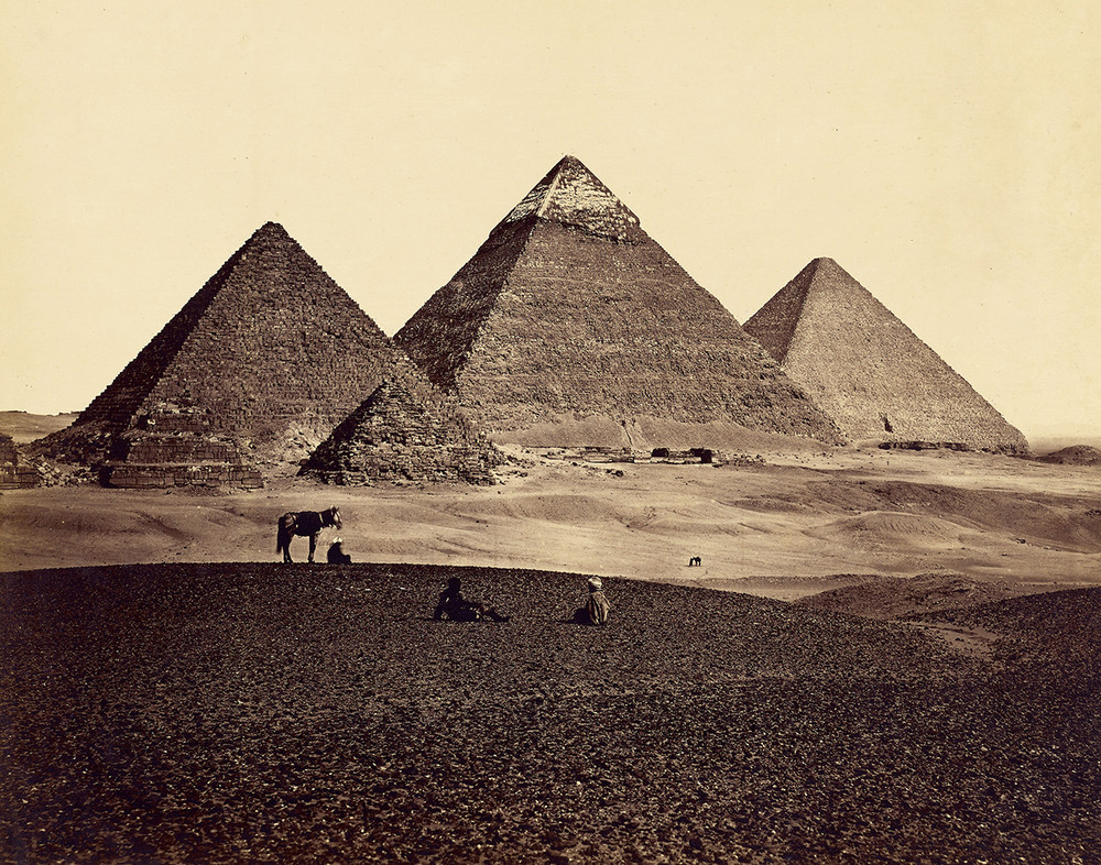 Pyramids of Giza Photograph Print 11″x14