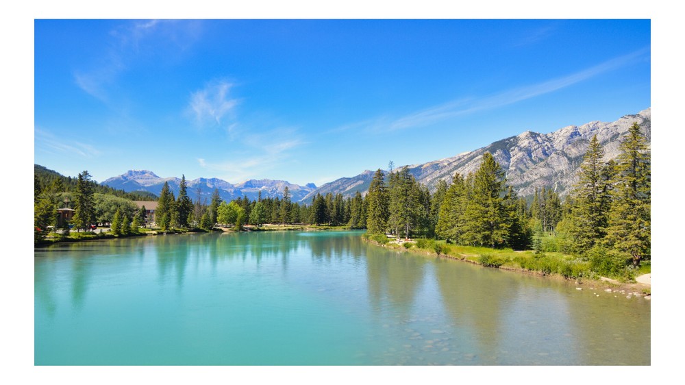 Bow River View 1, High Resolution Image, Many Formats, TV Art