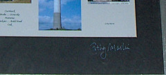 OBX OUTER BANKS NC 7 Lighthouse Photos Matted & Framed by Cathy Martin, Signed