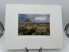 Desert Southwest Matted Photography Print Mesa Butte Signed Numbered Landscape
