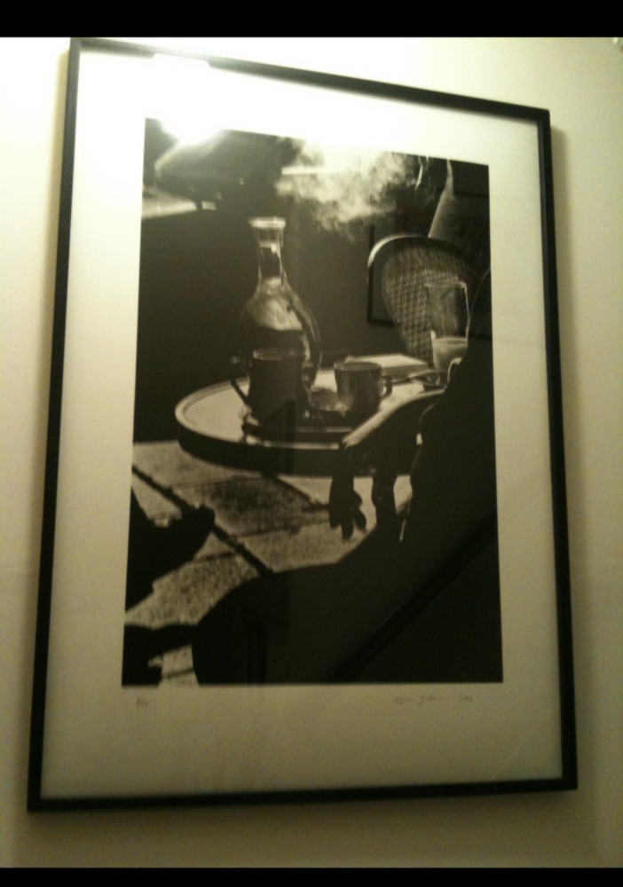 Ralph Gibson Untitled Photograph, Café Paris 1986