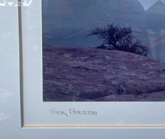 Rick Preston Original Signed Photograph Navaho water pocket