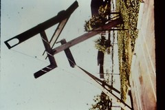 Vintage Art History 35mm Glass Slide Mark Suvero Untitled Sculpture 1971