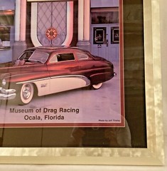 Don Garlits MUSEUM OF DRAG RACING Little Darlings Custom Framed Vintage Poster