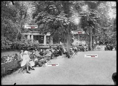 Vintage Black And White Photo Glass Plate Negative 13X18 CM Vittel Grande Source