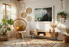 Wild Mushroom Fine Art Wall Print – Botanical Dreamy Home Decor