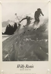 Willy Ronis – Megève, Hiver 1938 – 1988 – Offset
