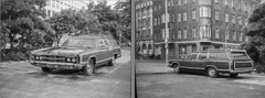 2 Photo 13x18cm GDR East Berlin Embassy USA Chrysler CD Car 1970s #LOT