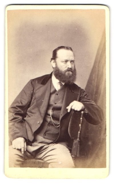 Photograph Joseph Norris, Birmingham, 5, Union Passage, Portrait of Civil H