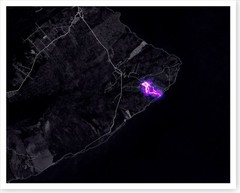 Kilauea Volcano Infared Glow Of Lava Flows Hawaii 2018 Silver Halide Photo