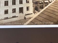 c1923 IRVING UNDERHILL GELATIN PRINT THE COTTON EXCHANGE BUILDING NYC Photograph