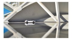 Valence Car Reflection, High Resolution Image, Many Formats, TV Art