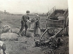 Ridgway Knight «In October» Photogravure Goupil & Co D. Appleton & Co NY