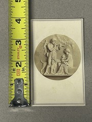 Bertel Thorwaldsen Manhood Or Autumn Relief Sculpture CDV Cart De Visite