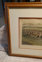 Antique H. Alkin «The Derby» (Tatten Corner) C Hunt Engraving